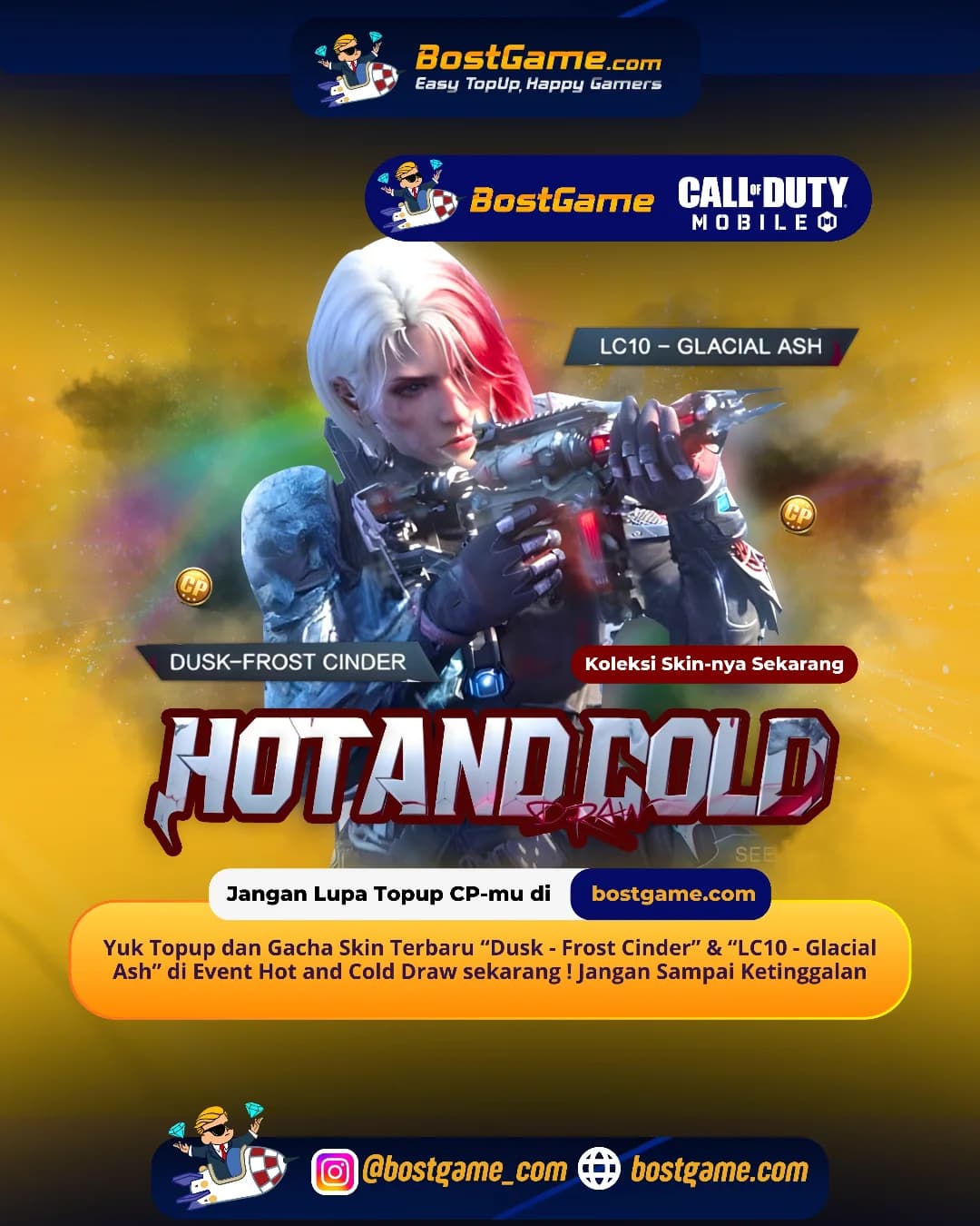 Call Of Duty Mobile: Event Hot and Cold Draw Hadir Guyss!