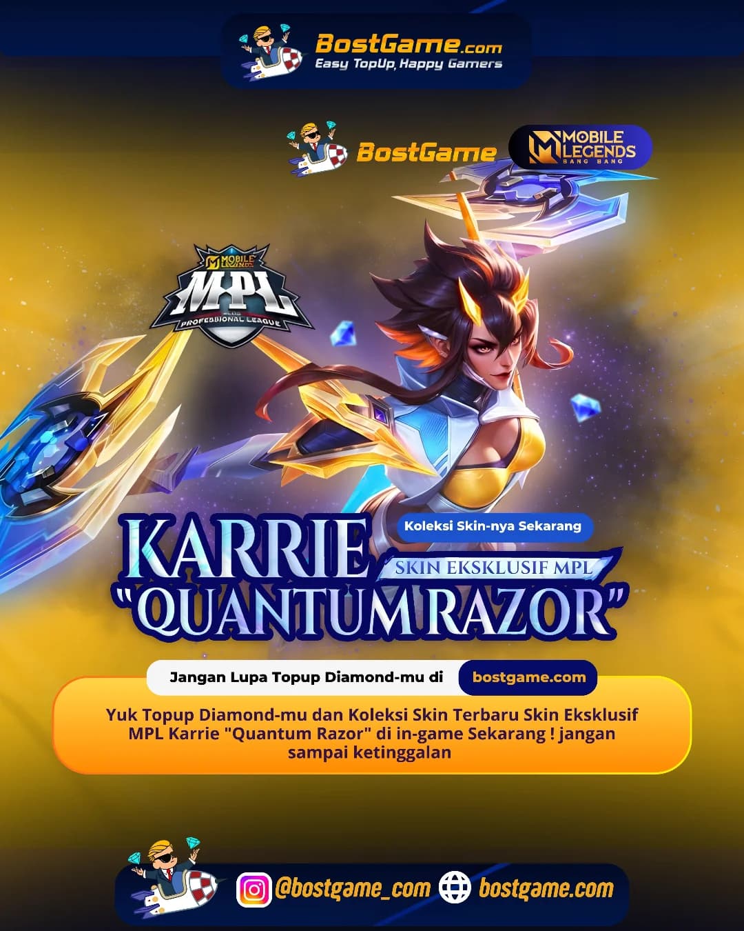 Mobile Legends Bang Bang : Skin Eksklusif MPL RESMI HADIR!