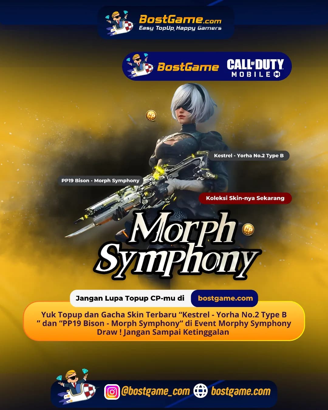 Call Of Duty Mobile : Event Morphy Symphony Draw Telah Hadir Guyss