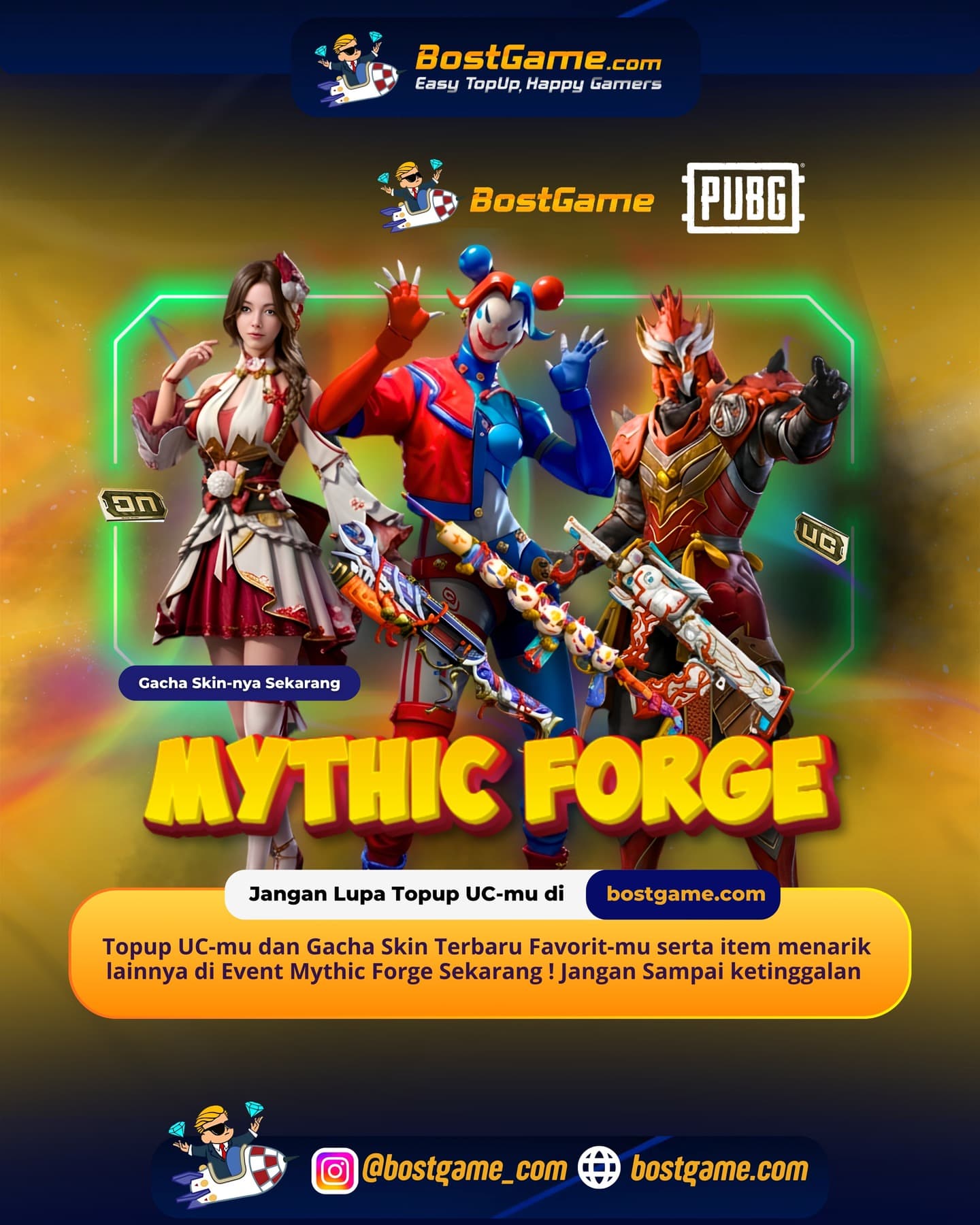 PUBG Mobile : SOBAT PUBG MYTHIC FORGE RESMI HADIR! 🔥