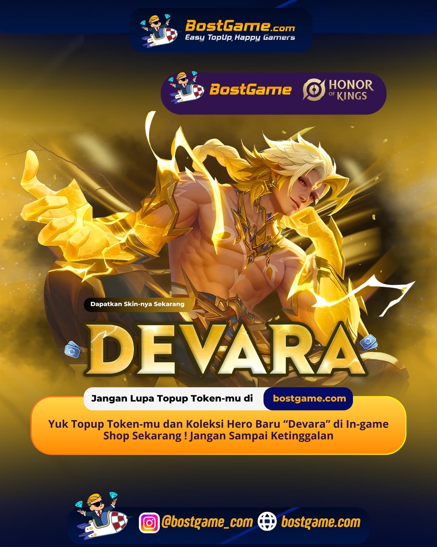 Honor Of Kings : Siap sambut petarung baru dengan kekuatan luar biasa! ⚔️💥