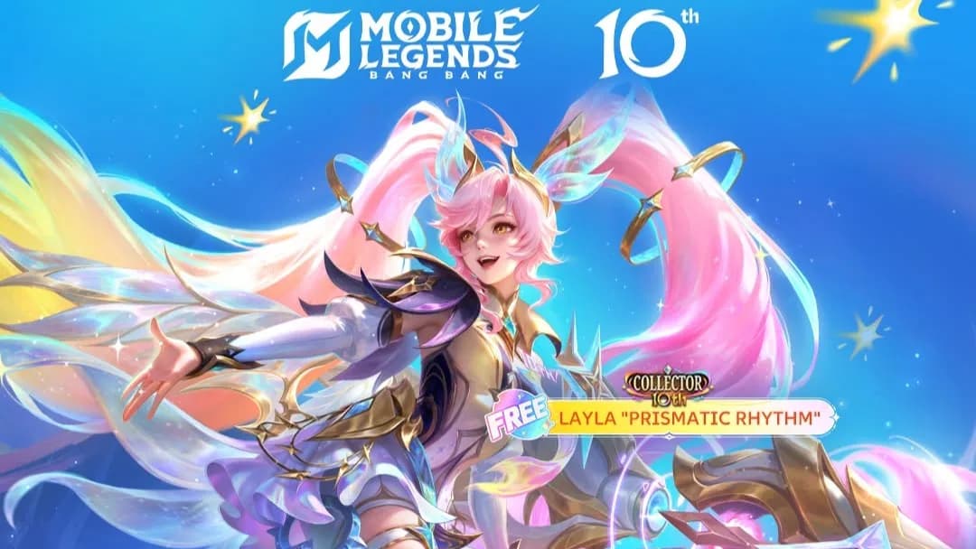 MLBB Layla Stellar Gala Resmi Dimulai, Skin Collector Prismatic Rhythm Bisa Didapat Gratis!
