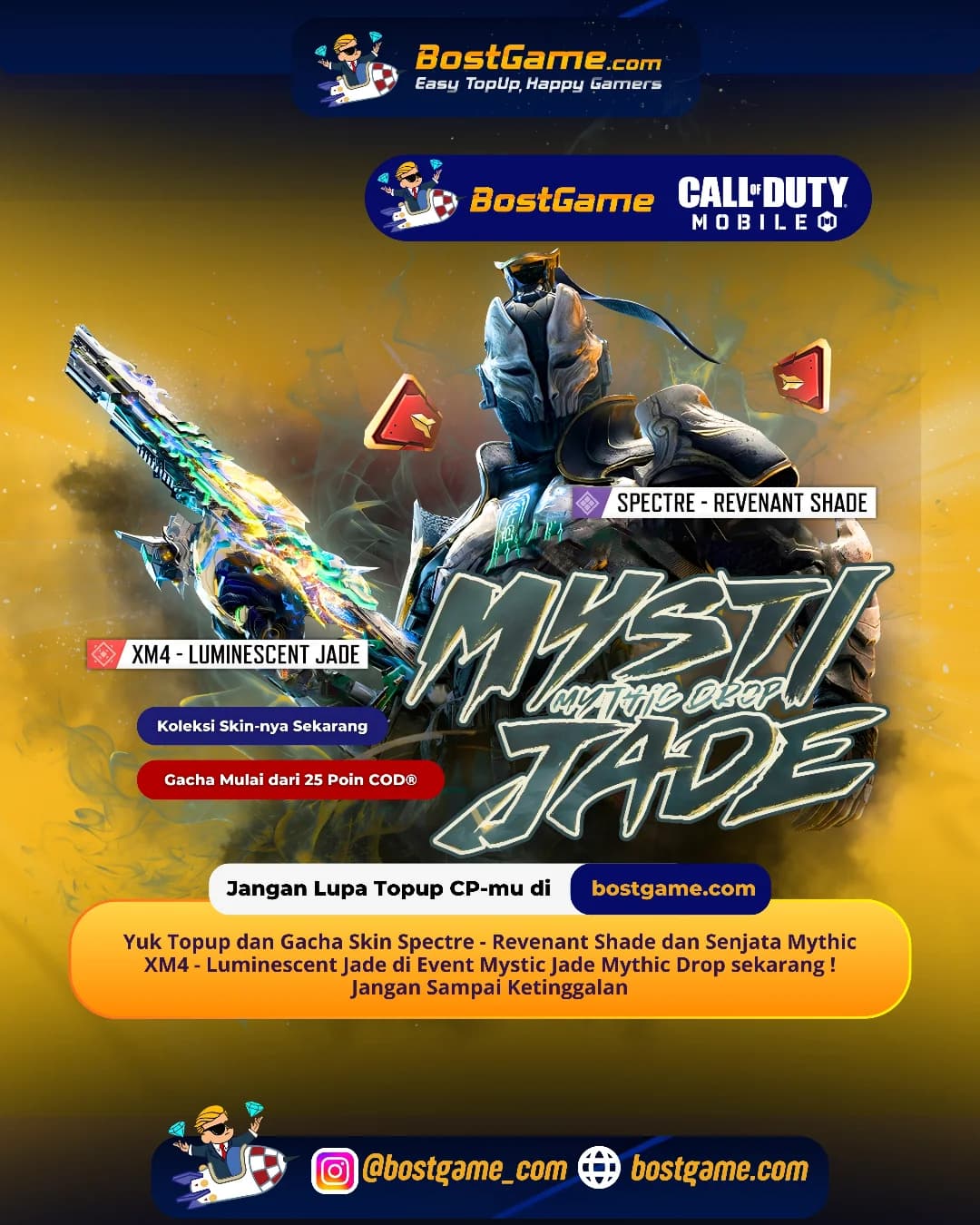 Call Of Duty Mobile: Event Mystic Jade Mythic Drop Telah Hadir !