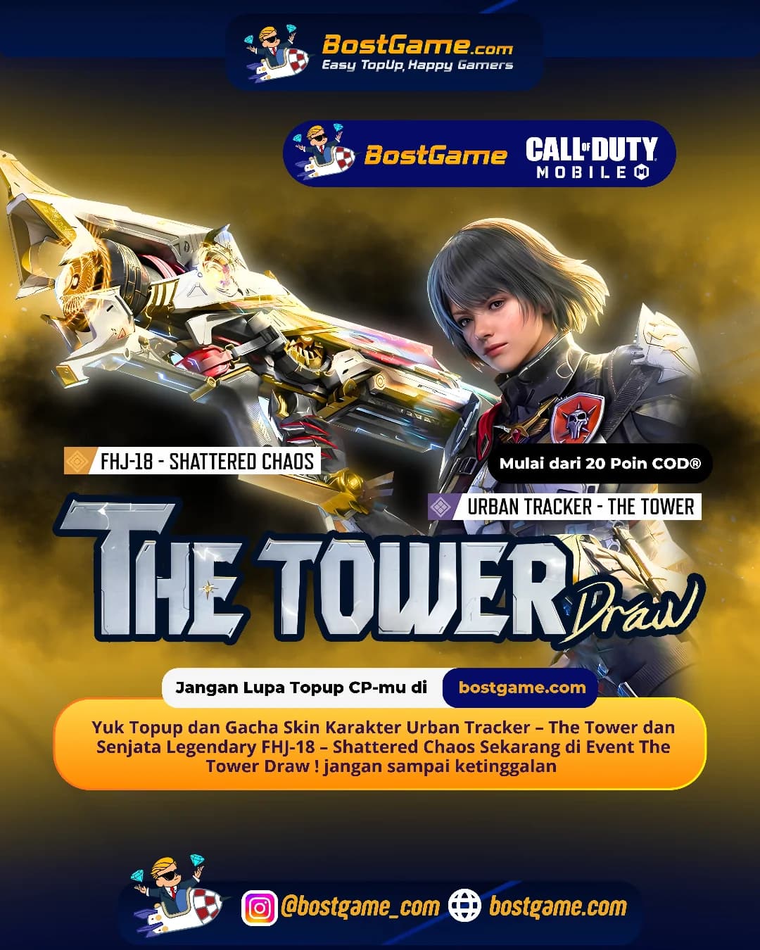 Call Of Duty Mobile : EVENT THE TOWER DRAW IS HERE!