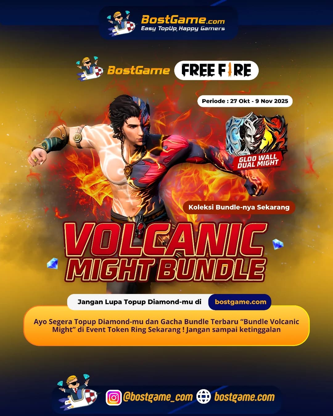 Free Fire : Bundle paling panas udah mendarat guys!