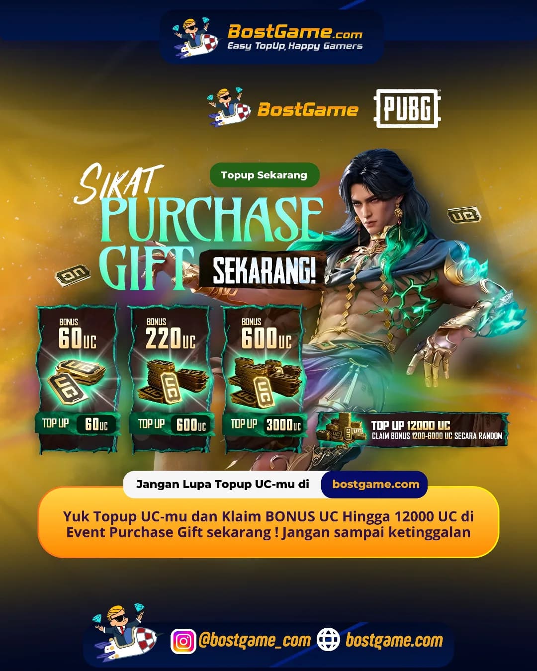 PUBG Mobile : EVENT FAVORIT BALIK LAGI NIH! EVENT PURCHASE GIFT IS BACK!