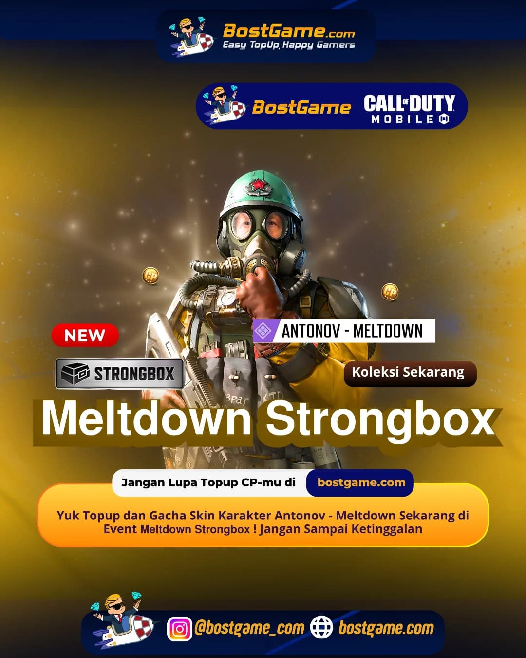 Call Of Duty Mobile : Event MELTDOWN STRONGBOX Udah Hadir Nih!
