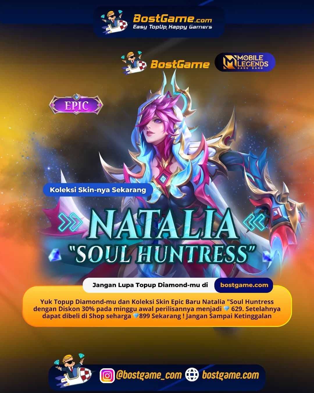 Mobile Legends : Natalia "Soul Huntress"