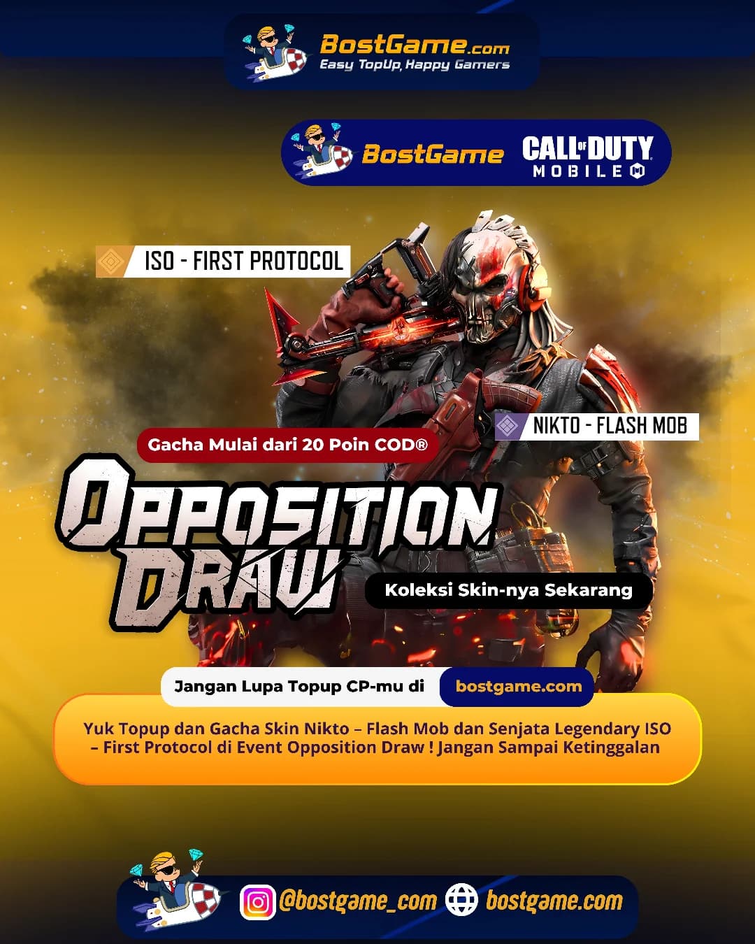Call Of Duty Mobile : Event Opposition Draw lagi HOT banget!