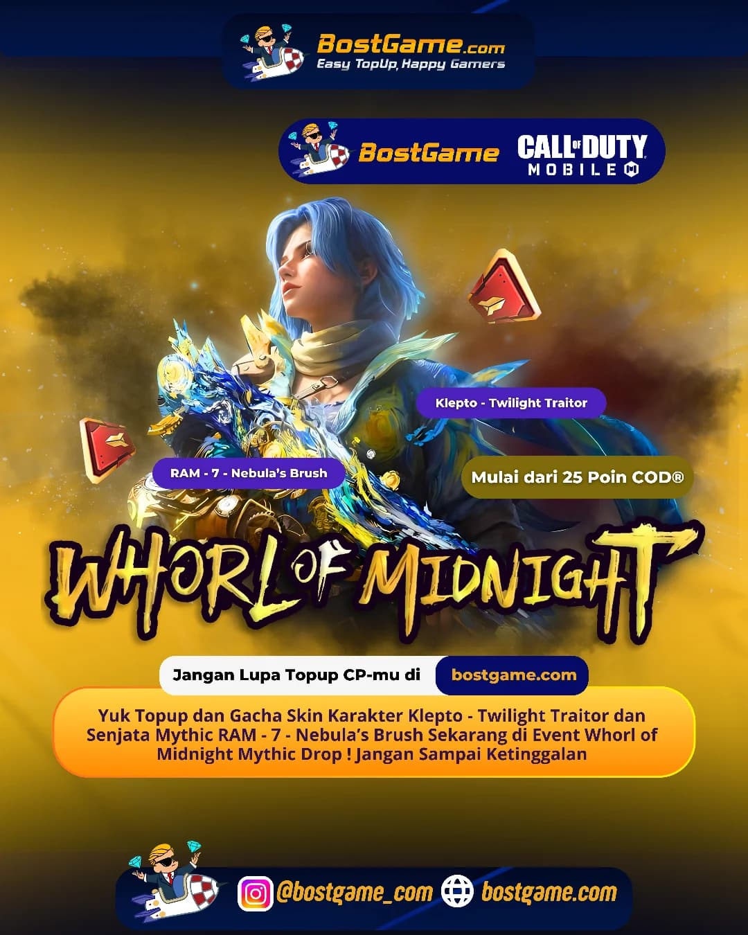 Call Of Duty Mobile : Whorl of Midnight Mythic Drop is HERE!