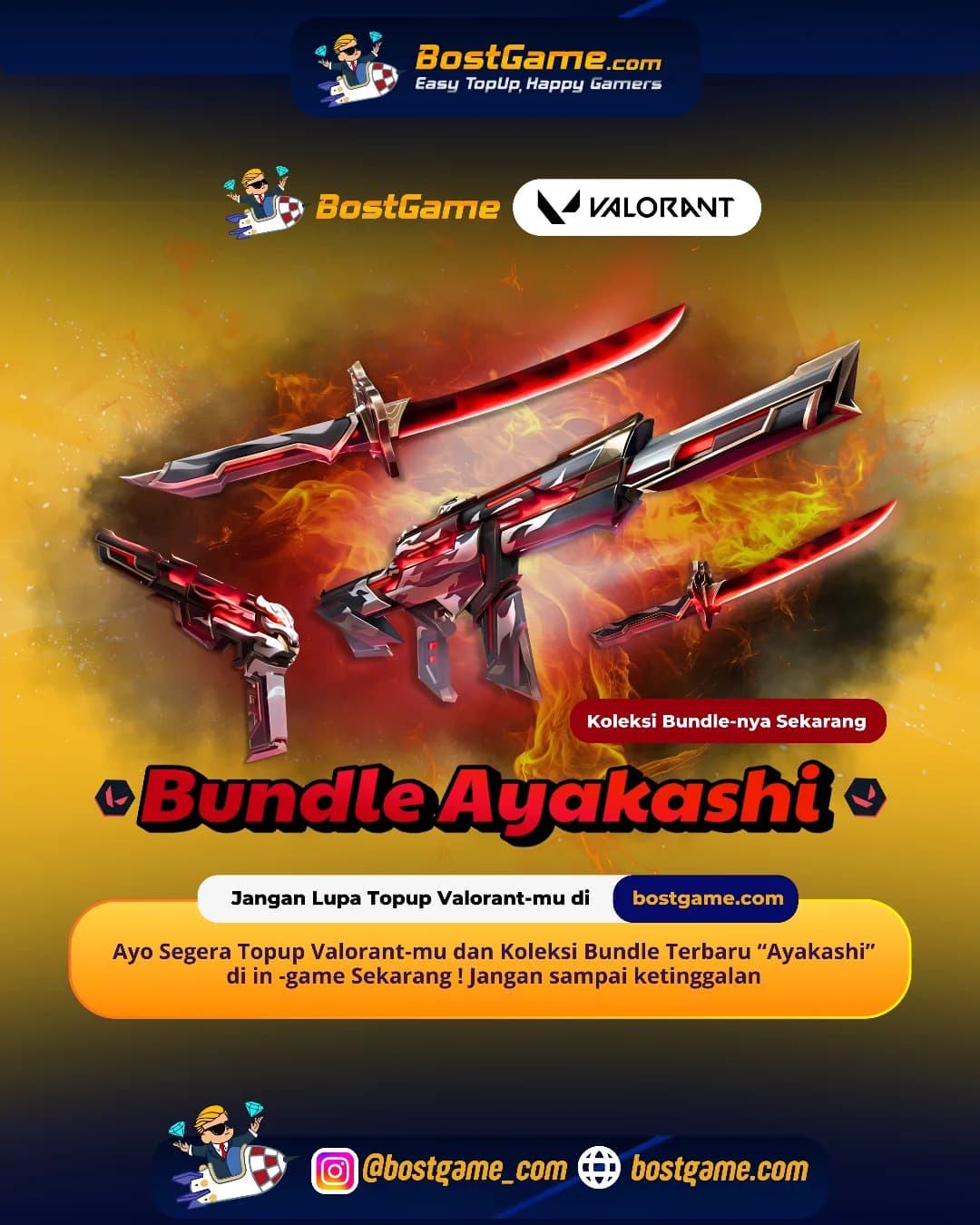 VALORANT : Bundle Terbaru “AYAKASHI” akhirnya HADIR, guyss!