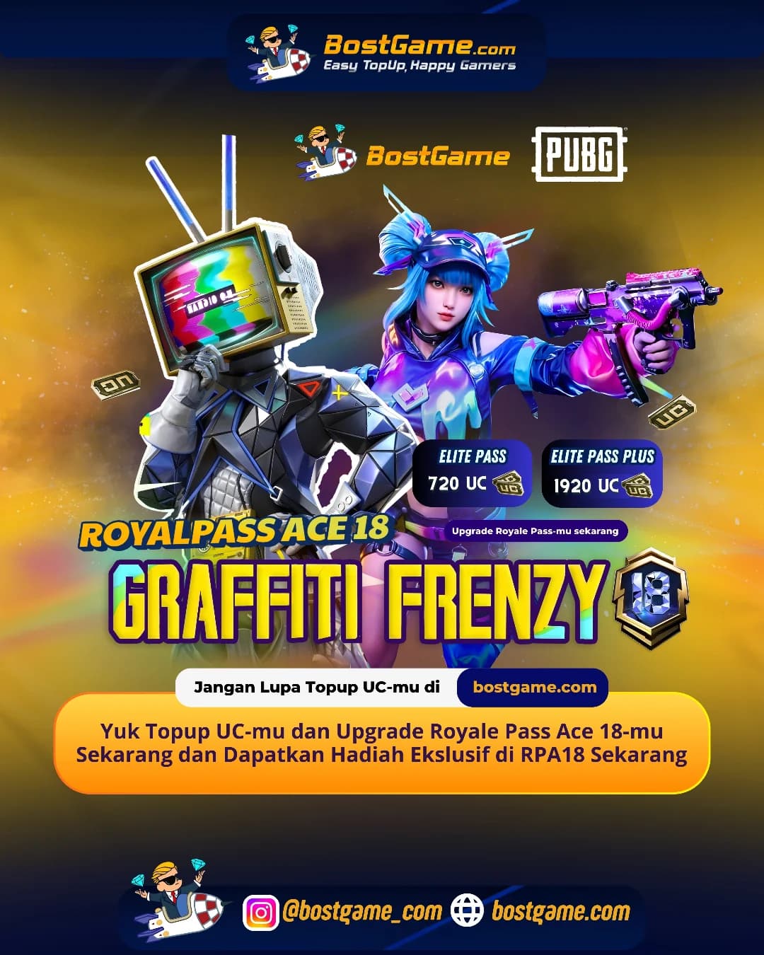 PUBG Mobile : Royale Pass Ace 18 Resmi Mendarat di PUBG MOBILE!