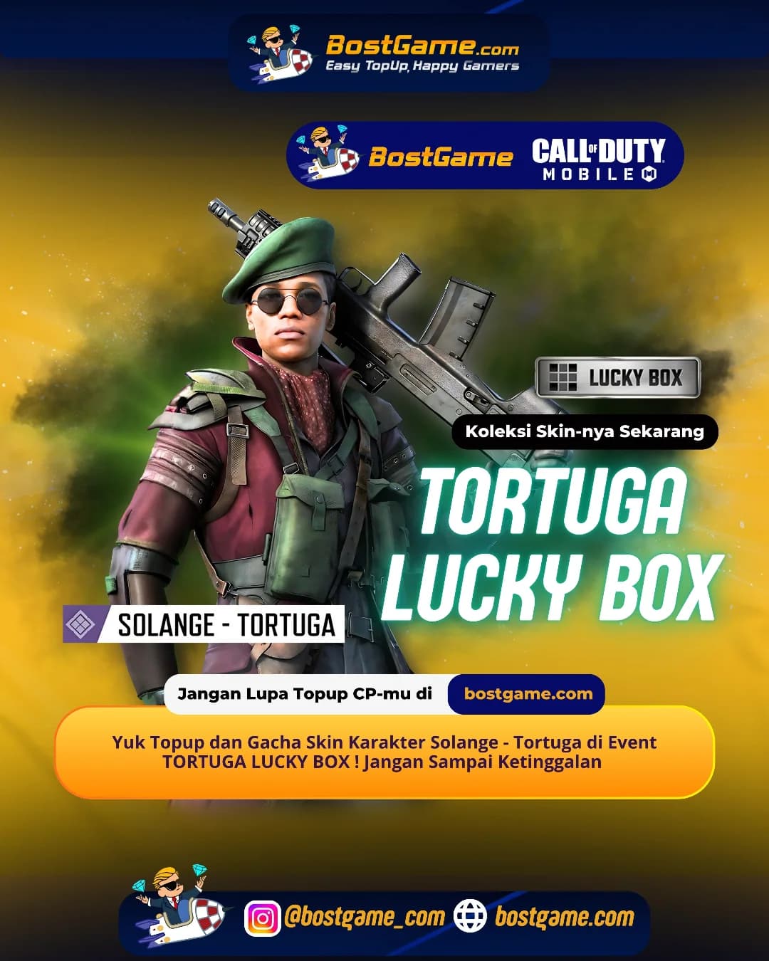 Call Of Duty Mobile : Event Spesial: TORTUGA LUCKY BOX is HERE!