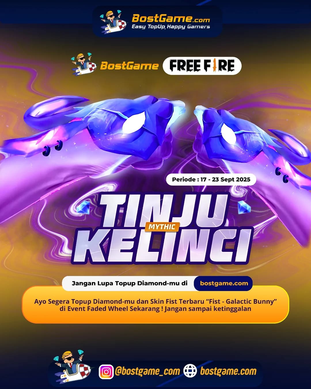 Free Fire : Punch Time di Free Fire! "17 – 23 Sept 2025"