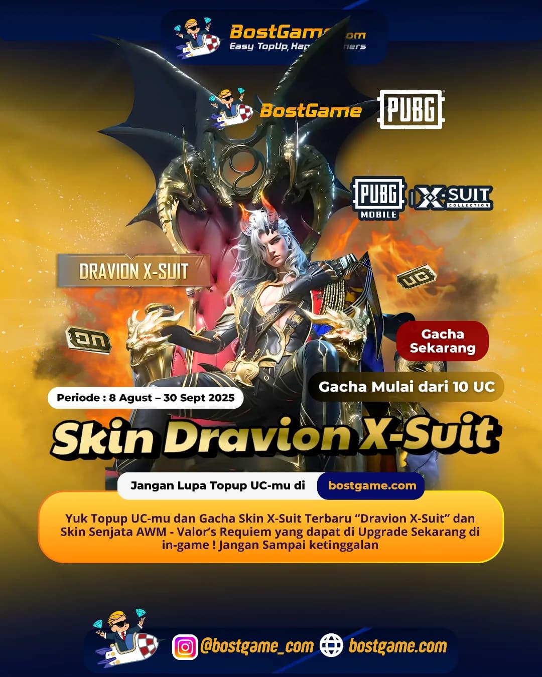 Pubg : Dravion X-Suit siap turun dari langit!