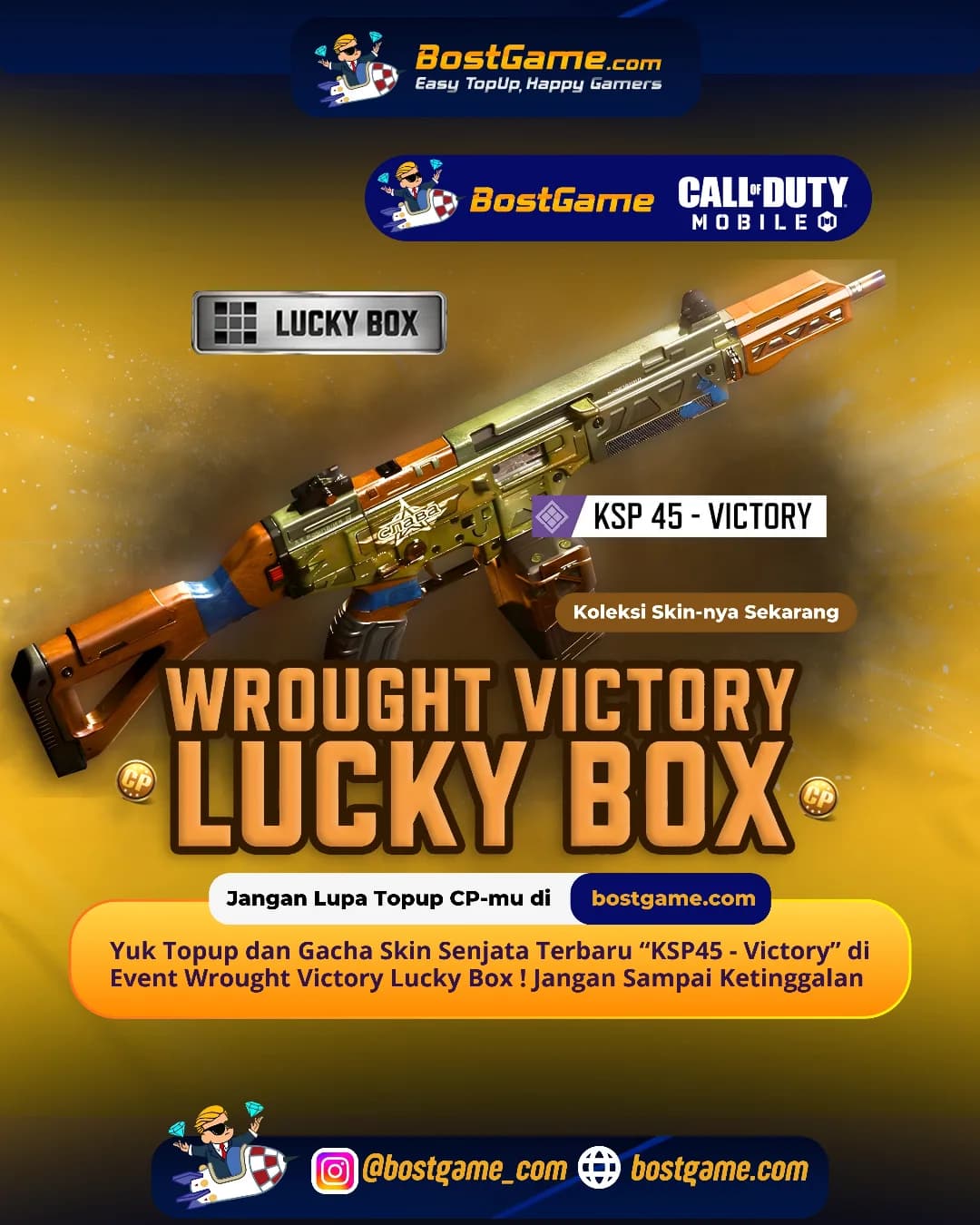 Call Of Duty Mobile : Event Wrought Victory Lucky Box Telah Hadir Guyss
