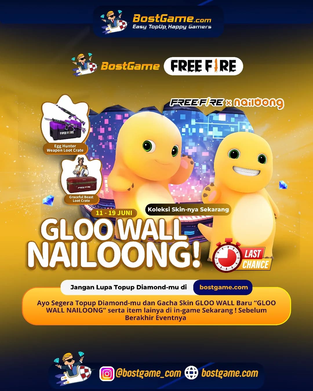 Free Fire : LAST DAY ALERT, SOBAT FREEFIRE !