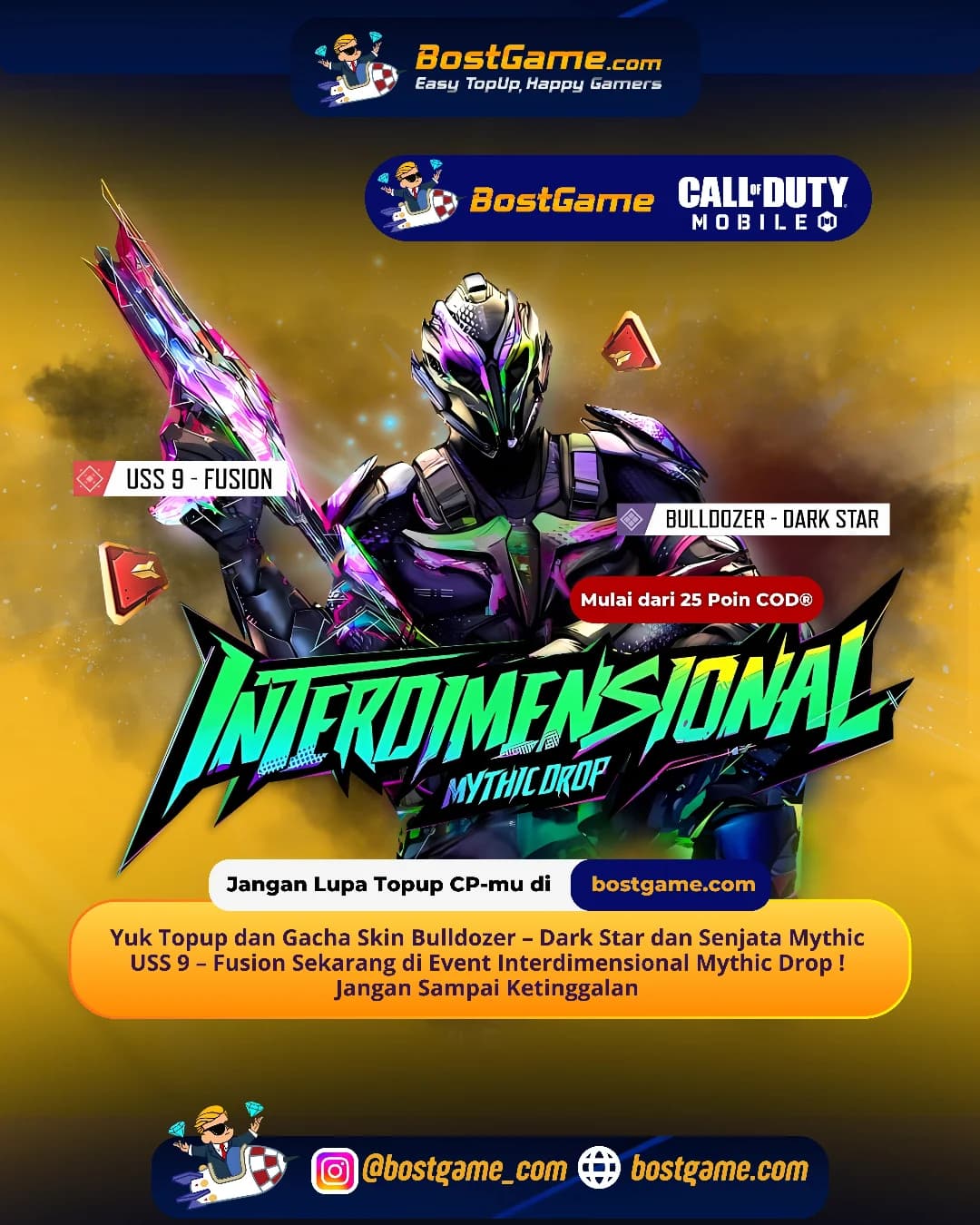 Call Of Duty Mobile : Event Interdimensional Mythic Drop returns!!