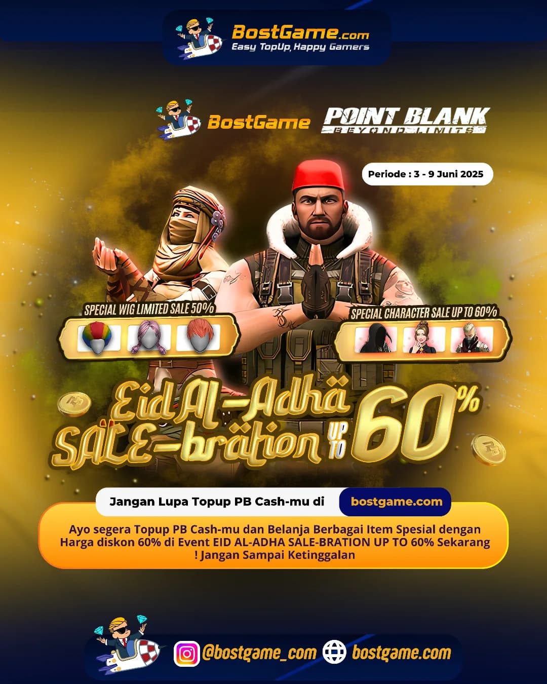 Point Blank : EID AL-ADHA SALE-BRATION IS HERE!