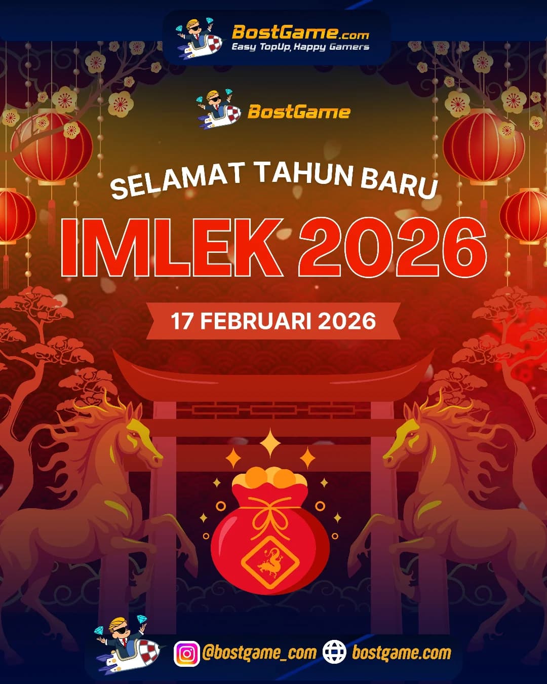 GONG XI FA CAI! Selamat Tahun Baru Imlek 2026
