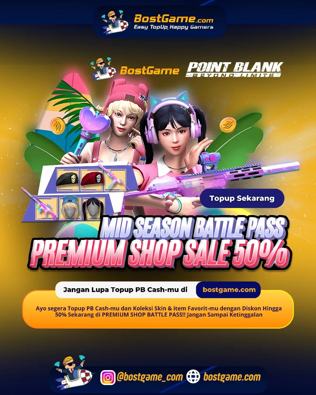 Point Blank : PREMIUM SHOP BATTLE PASS DATANG LAGI!!