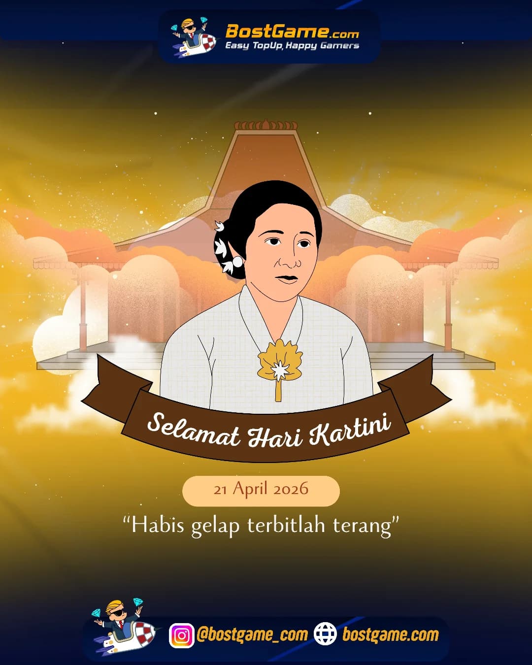 🌼 “Habis gelap, terbitlah terang” 🌼