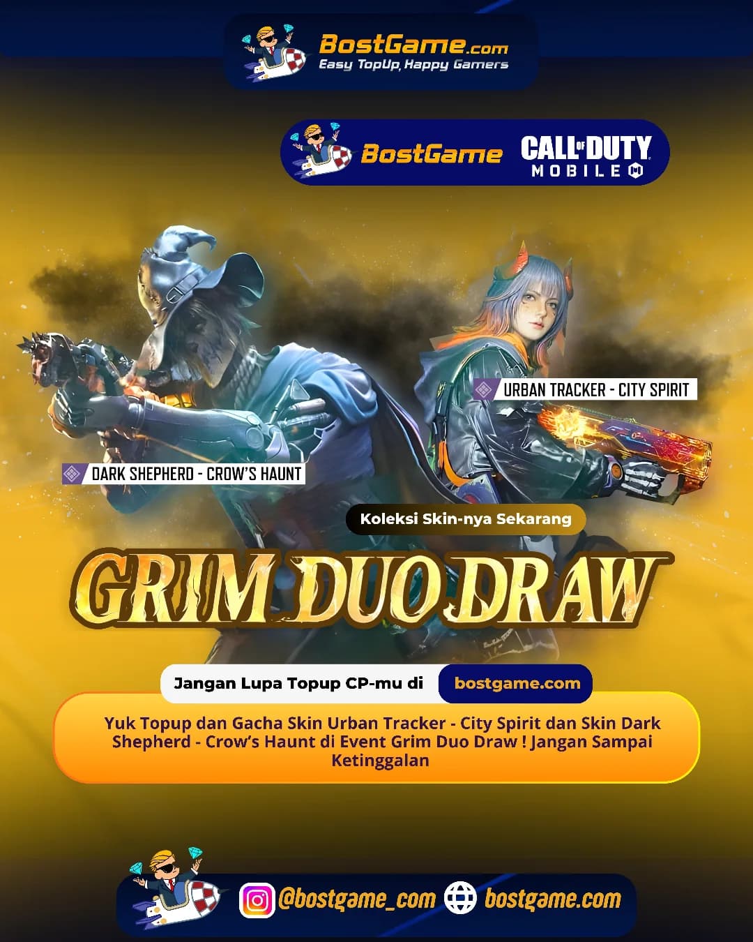Call Of Duty Mobile : Duo skin keren yang super sangar datang!