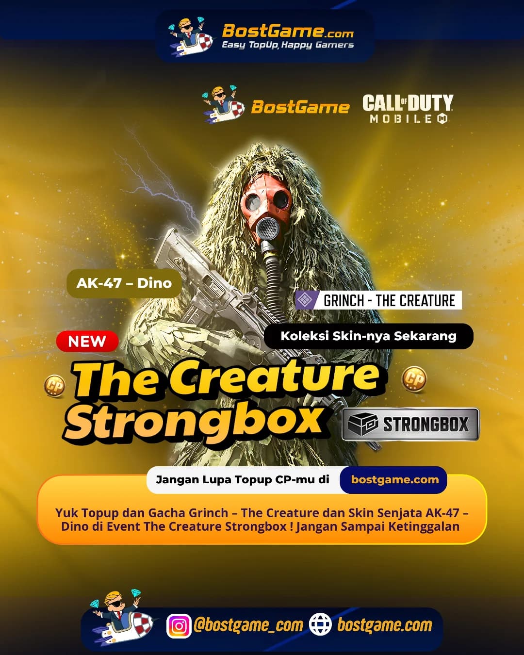 Call Of Duty Mobile : THE CREATURE STRONGBOX IS BACK!