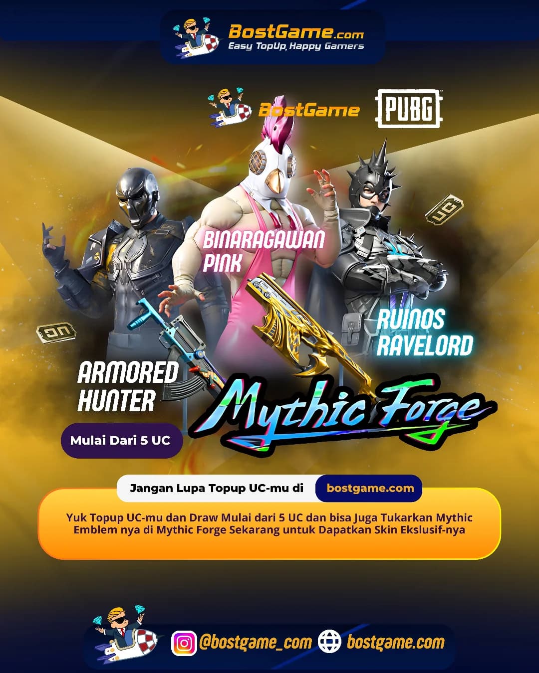 Pubg : Mythic Forge Terbaru Sudah Hadir Nih, SobatPUBG!