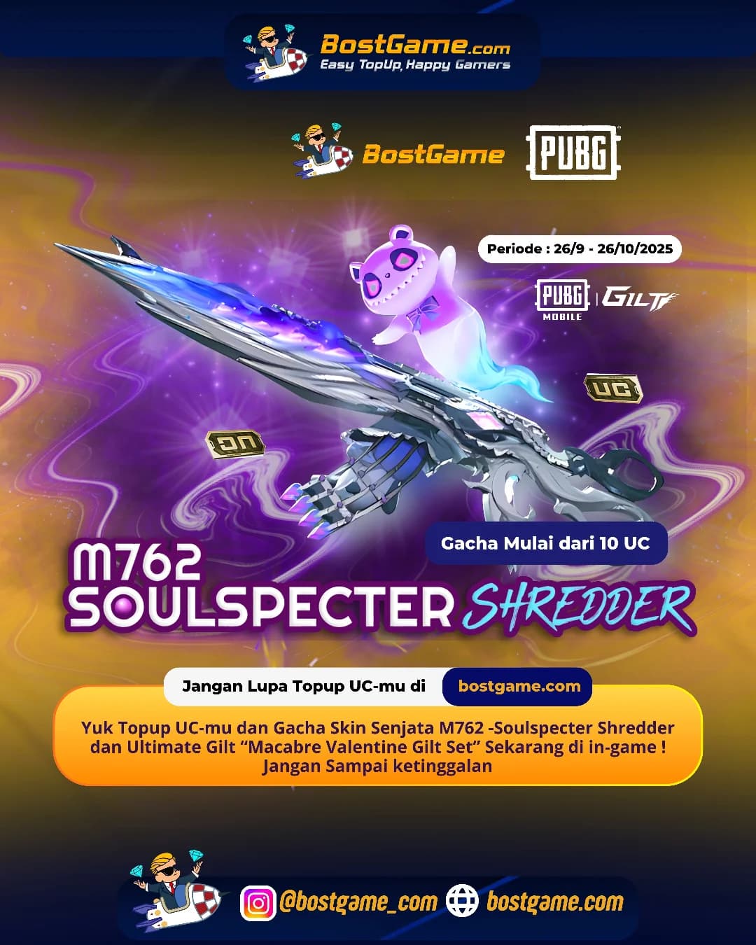 PUBG : M762 – Soulspecter Shredder Rilis!