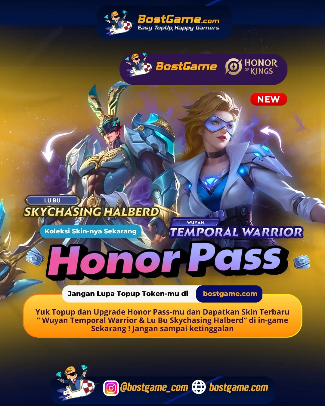 Honor Of Kings : Honor Pass terbaru akhirnya rilis!