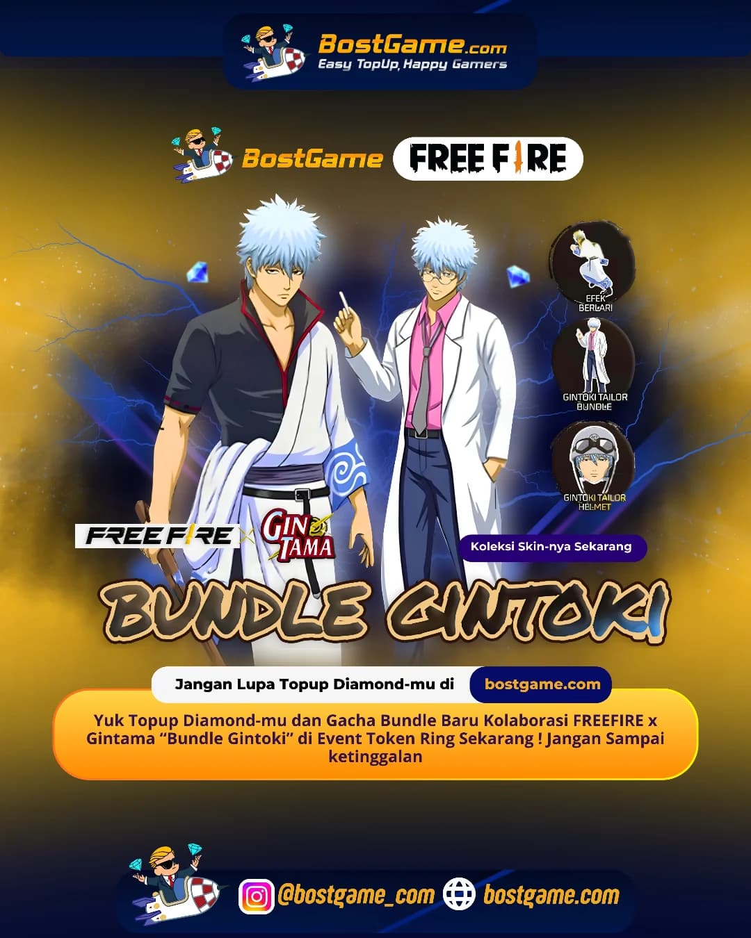 Free Fire : Siap mabar bareng vibes anime di Free Fire?