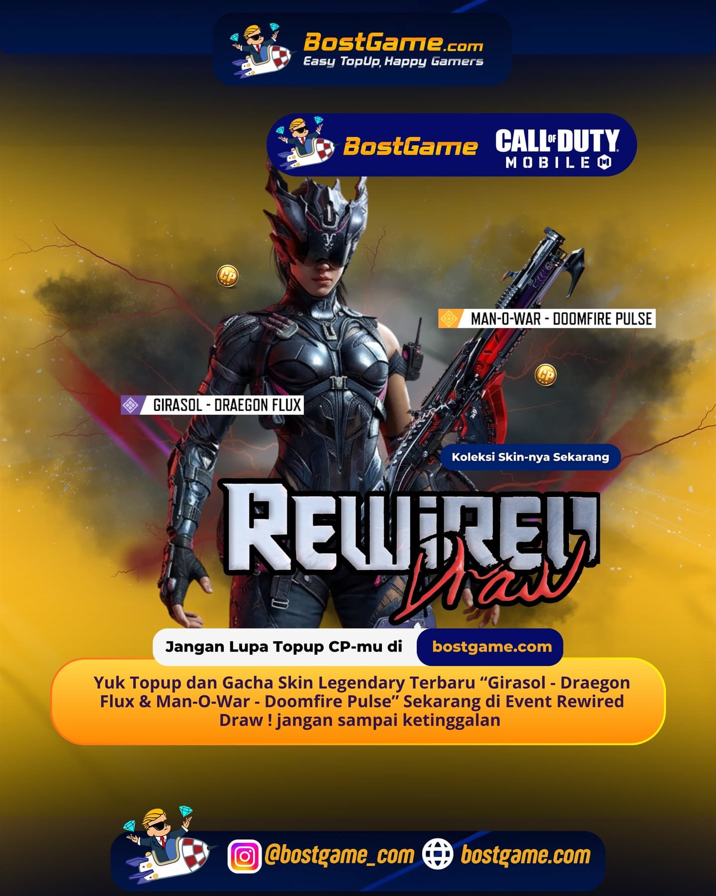 Call Of Duty Mobile : Telah Hadir Girasol - Draegon Flux & Man-O-War - Doomfire Pulse š„